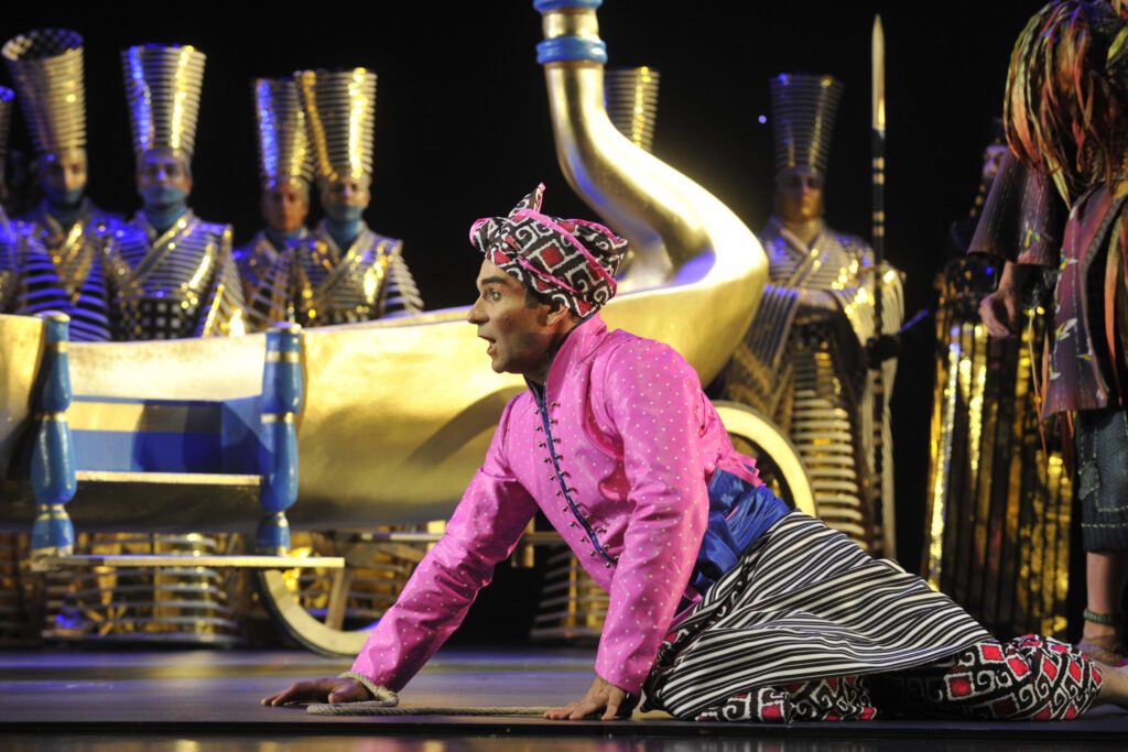 Frédéric Antoun (Tamino) in Festival d’Opéra de Québec's The Magic Flute. Photo: Louise Leblanc