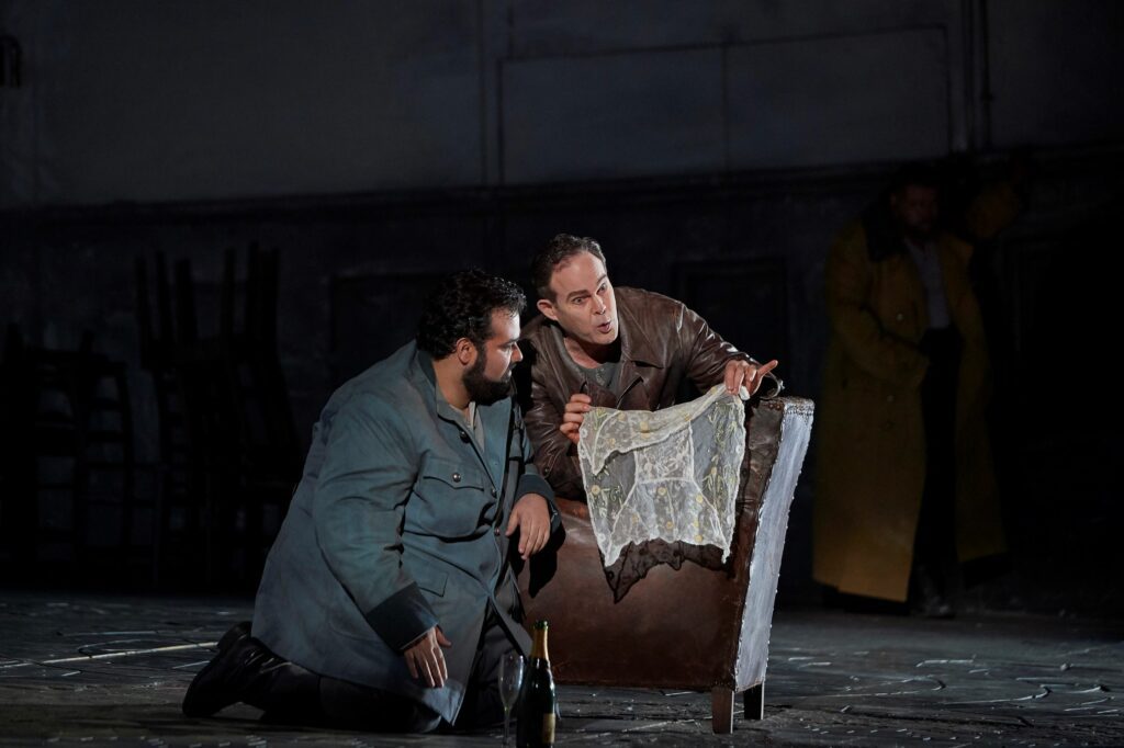 Cassio and Iago in COC's Otello