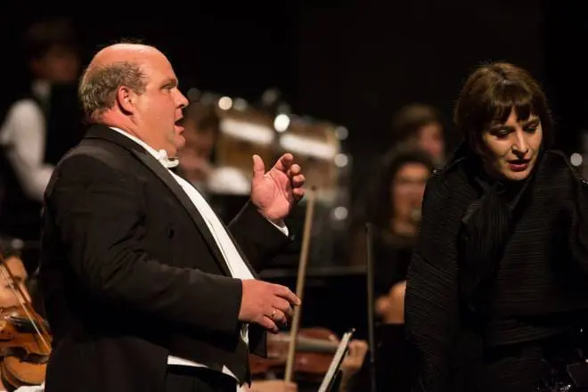 Gerhard Siegels and Gun-Brit Barkmin, Photo: Aline Paley