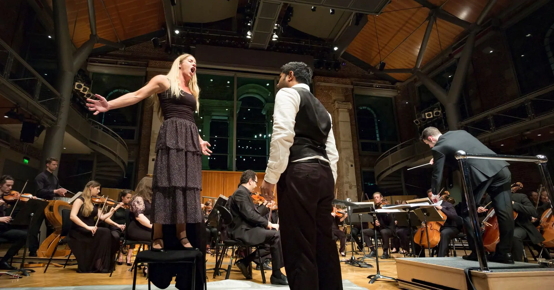 Written on Skin review – spare staging highlights richness of Benjamin’s opera