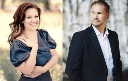 Sarah Vardy and Tyler Duncan