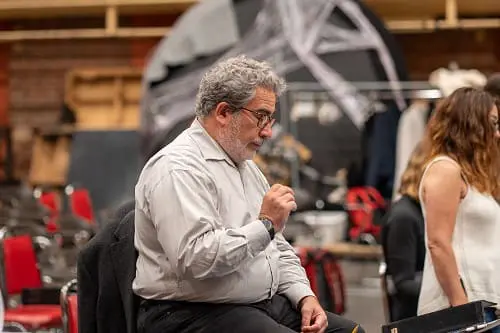 Carlo Rizzi rehearsing for COC's Turandot