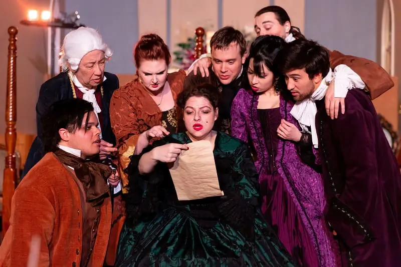 Scene from Gianni Schicchi