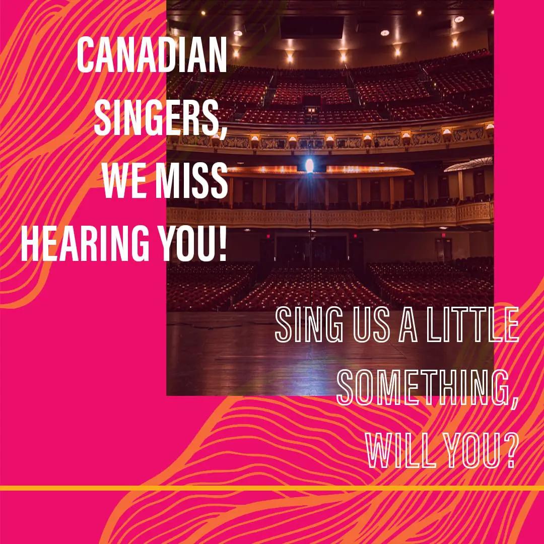 Canadian singers: whatcha working on?