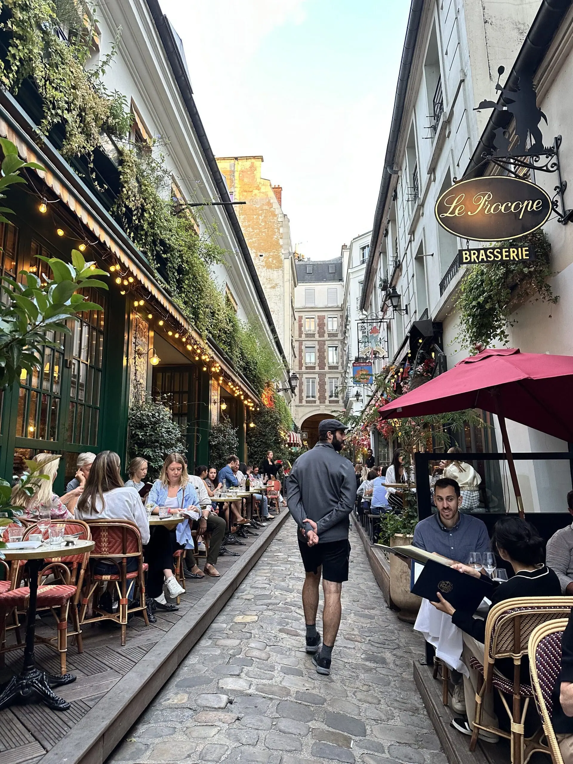 Candid walking in Paris