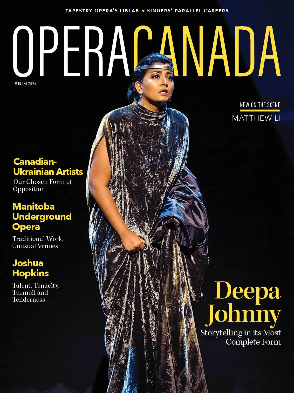 Opera Canada Magazine Cover