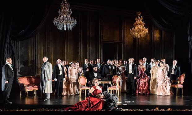La Traviata review – McVicar’s Verdi is a gorgeous but stilted visual treat