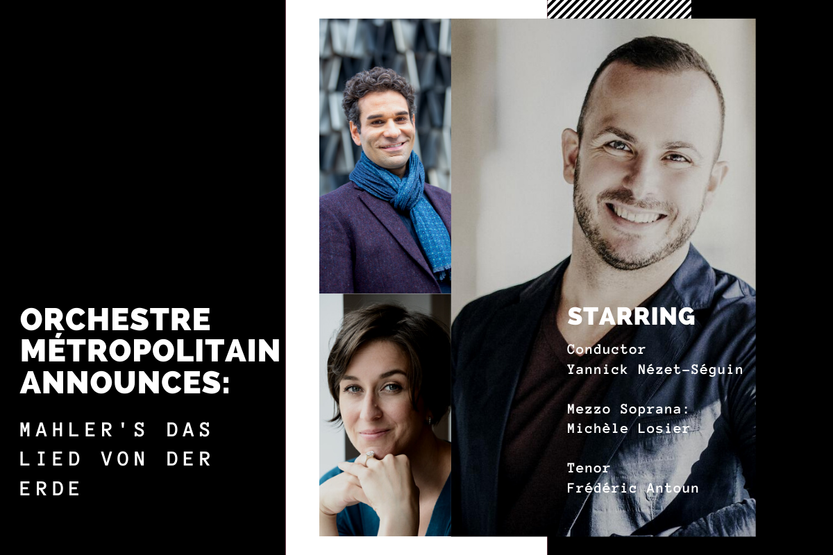 Orchestre Métropolitain goes live with Frédéric Antoun & Michèle Losier