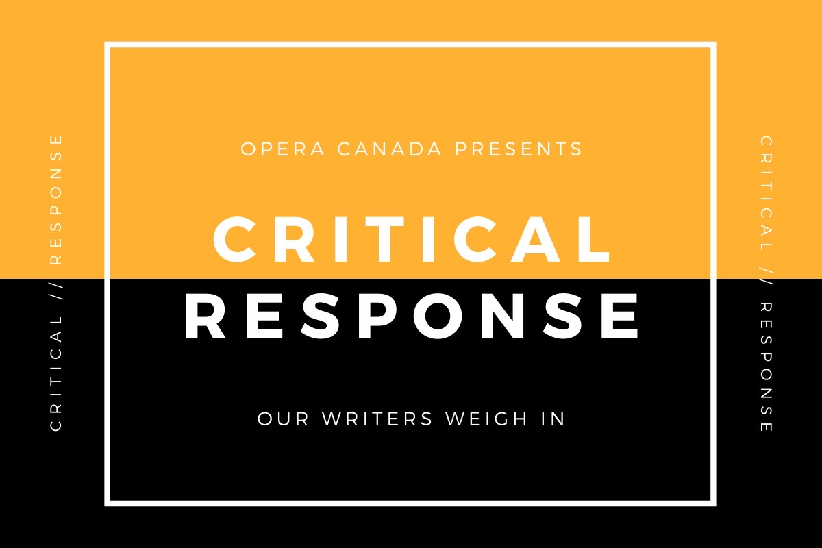 Canadian Critics Respond Live Performances