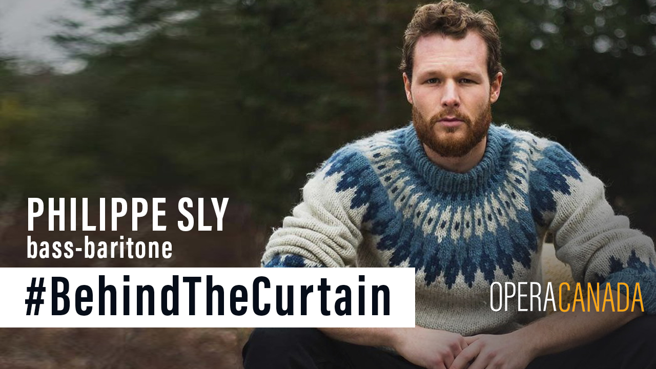 #BehindtheCurtain: Philippe Sly: “Be charitable in your listening”