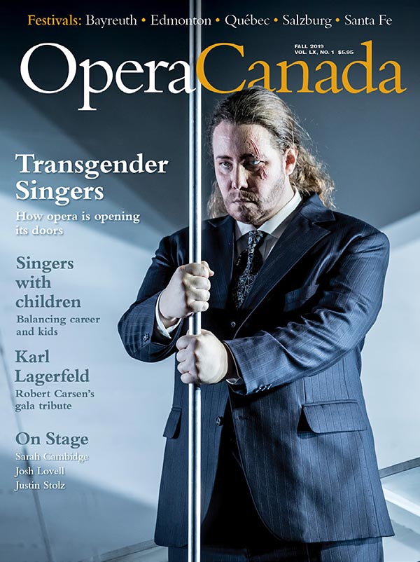 Opera Canada Magazine Cover