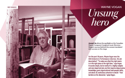 Fall 2023 Print Issue The Rubies: Wayne Vogan—Unsung Hero