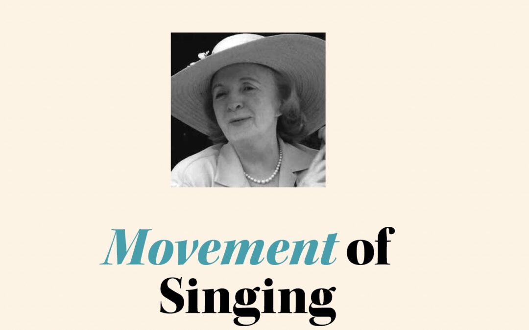Winter 2023 Print Issue Masterclass: Movement of Singing